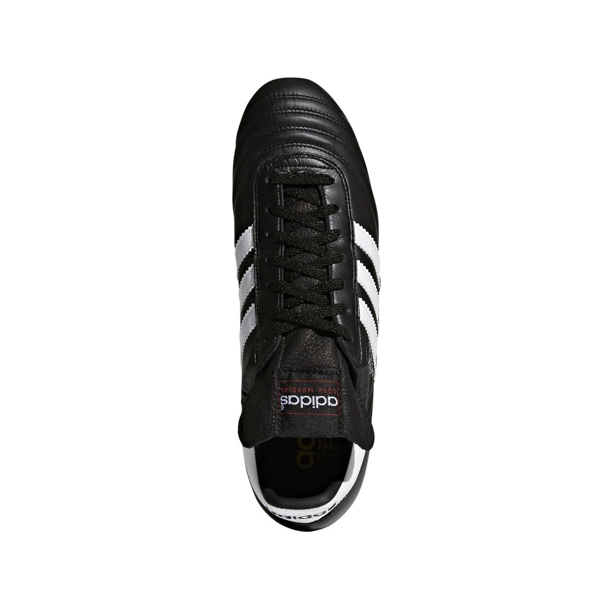 ADIDAS Unisex Copa Mundial FG Soccer Shoes - Black/Cloud White/Black 4 ADIDAS Unisex Copa Mundial FG Soccer Shoes - Black/Cloud White/Black - Image 2
