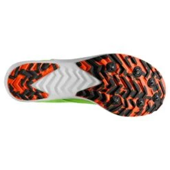 BROOKS Unisex Draft XC Spike - Green Grecko/Red Orange/White- Regular (D) -Sport Footwear Shop 100039 308 S Draft XC