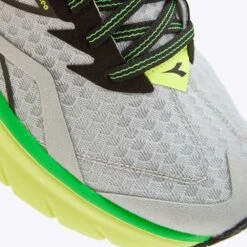 Diadora Men's Nucleo Running Shoe - Silver/Black/Yellow Fl DD - Regular (D) -Sport Footwear Shop 101 1 6b2ac7af a497 4d21 b902 6750d0402131