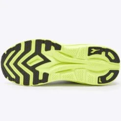 Diadora Men's Nucleo Running Shoe - Silver/Black/Yellow Fl DD - Regular (D) -Sport Footwear Shop 101 3