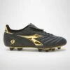 Diadora Men's Brasil #9 Italy LT+MDPU Soccer Shoe - Black/Gold -Sport Footwear Shop 101.178784 C0893 00 HR