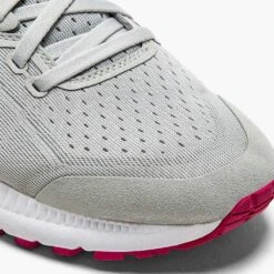 Diadora Women's Mythos Blushield Vigore 2 Running Shoe - Silver Dd/Blk/Rubine Red - Regular (B) -Sport Footwear Shop 101.179072 D0500 25 HR