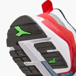 Diadora Men's Vigore 2 Running Shoe - White/Black/Firey Red - Regular (D) -Sport Footwear Shop 101.179081 C6714 30 HR