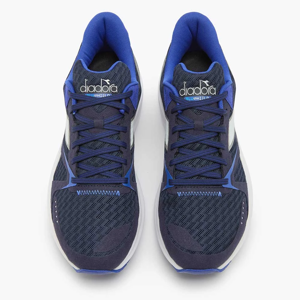 Diadora Men's Mythos Blushield Vortice 8 Running Shoe- Blue Corsair/White/Surf The Web - Regular (D) 7 Diadora Men's Mythos Blushield Vortice 8 Running Shoe- Blue Corsair/White/Surf The Web - Regular (D) - Image 5