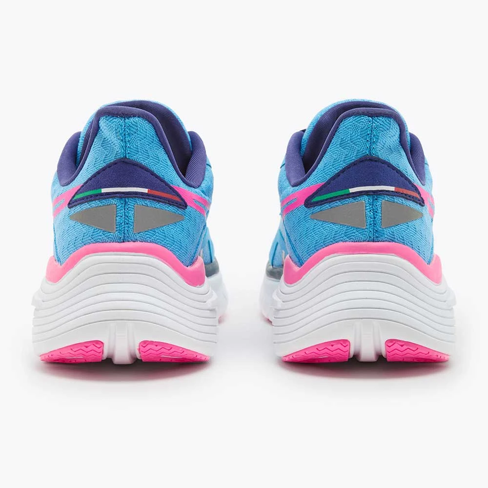 Diadora Women's Nucleo Running Shoe - Bonnie Blue/Pink Fluo - Regular (B) 5 Diadora Women's Nucleo Running Shoe - Bonnie Blue/Pink Fluo - Regular (B) - Image 3