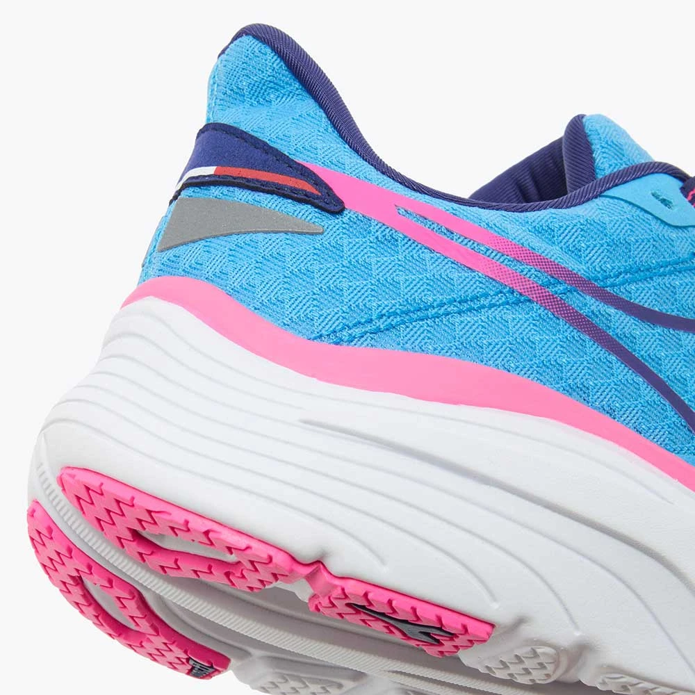 Diadora Women's Nucleo Running Shoe - Bonnie Blue/Pink Fluo - Regular (B) 8 Diadora Women's Nucleo Running Shoe - Bonnie Blue/Pink Fluo - Regular (B) - Image 6