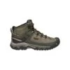 Keen Men's Targhee III Leather Mid Waterproof Hiking Boots - Black Olive/Golden Brown - Regular (D) -Sport Footwear Shop 1017787 P large