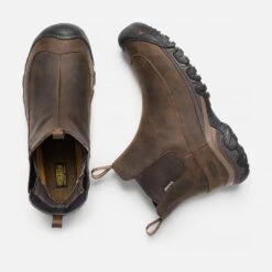 Keen Men's Anchorage III Waterproof Boot - Dark Earth/Mulch- Regular (D) -Sport Footwear Shop 1017790 PLD PDP