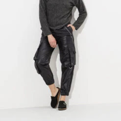 Birkenstock Women's Buckley Suede - Black- Medium/Narrow 13 Birkenstock Women's Buckley Suede - Black- Medium/Narrow -Sport Footwear Shop 1017826 f look f 1