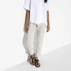 Birkenstock Gizeh Platform Vegan - Birko Flor Black- Regular/Wide -Sport Footwear Shop 1018546 f look f