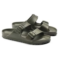 Birkenstock Arizona EVA Sandal - Khaki- Medium/Narrow -Sport Footwear Shop 1019152 pair
