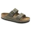 Birkenstock Arizona Soft Footbed Faded Khaki Oiled Nubuck Leather- Regular/Wide -Sport Footwear Shop 1019313