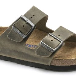 Birkenstock Arizona Soft Footbed Faded Khaki Oiled Nubuck Leather- Regular/Wide 12 Birkenstock Arizona Soft Footbed Faded Khaki Oiled Nubuck Leather- Regular/Wide -Sport Footwear Shop 1019313 detail 1