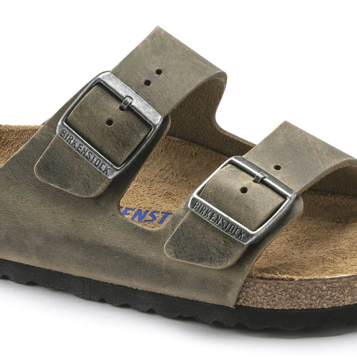 Birkenstock Arizona Soft Footbed Faded Khaki Oiled Nubuck Leather- Regular/Wide 7 Birkenstock Arizona Soft Footbed Faded Khaki Oiled Nubuck Leather- Regular/Wide - Image 5