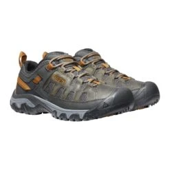 Keen Men's Targhee Vent Trail Shoe - Raven/Bronze Brown - Regular (D) -Sport Footwear Shop 1020743 PLA large