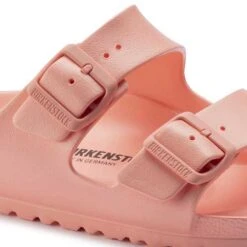 Birkenstock Arizona EVA Sandal - Coral Peach- Medium/Narrow -Sport Footwear Shop 1022367 detail 1