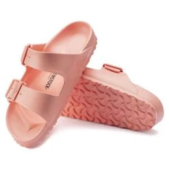 Birkenstock Arizona EVA Sandal - Coral Peach- Medium/Narrow -Sport Footwear Shop 1022367 sole