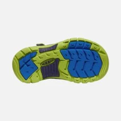 Keen Little Kids' Newport H2 Sandal - Blue Depths/Chartureuse -Sport Footwear Shop 1022834 OS PDP 1