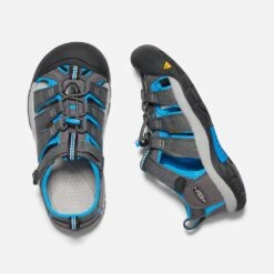 Keen Big Kids' Newport H2 Sandal - Magnet/Brilliant Blue -Sport Footwear Shop 1022839 PLD PDP 1