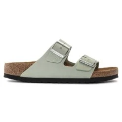Birkenstock Women's Arizona Nubuck - Matcha- Medium/Narrow 11 Birkenstock Women's Arizona Nubuck - Matcha- Medium/Narrow -Sport Footwear Shop 1024116 side