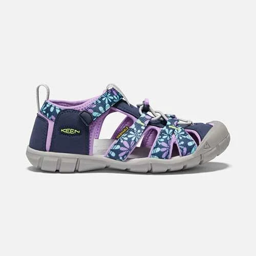 Keen Big Kids' Seacamp II CNX Sandal - Black Iris/African Violet -Sport Footwear Shop 1025149 P PDP