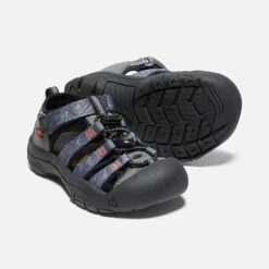 Keen Little Kids' Newport H2 Sandal - Steel Grey/Black -Sport Footwear Shop 1026268 PPS PDP 1