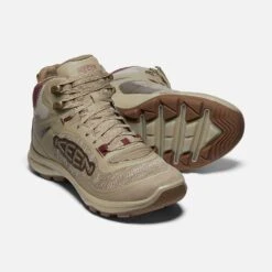 Keen Women's Terradora Flex Mid WP Hiking Boot - Plaza Taupe/Windsor Wine - Regular (B) 10 Keen Women's Terradora Flex Mid WP Hiking Boot - Plaza Taupe/Windsor Wine - Regular (B) -Sport Footwear Shop 1026878 PPS PDP