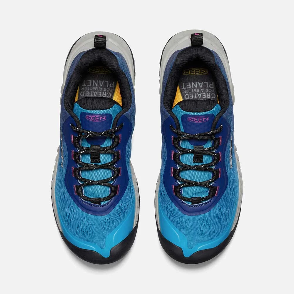 Keen Women's NXIS Speed Hiking Shoe- Fjord Blue/Ombre- Regular (B) 6 Keen Women's NXIS Speed Hiking Shoe- Fjord Blue/Ombre- Regular (B) - Image 4