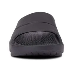 OOfos Unisex OOahh Slide - Black-Regular (D) 8 OOfos Unisex OOahh Slide - Black-Regular (D) -Sport Footwear Shop 1100BLK shot3 932x680 00bd8db1 1e6b 4cb5 9af6 228b8734257b