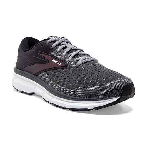 BROOKS Men's Dyad 11 Running Shoe - Blackened Pearl/Alloy/Red - Regular (D) 5 BROOKS Men's Dyad 11 Running Shoe - Blackened Pearl/Alloy/Red - Regular (D) - Image 3
