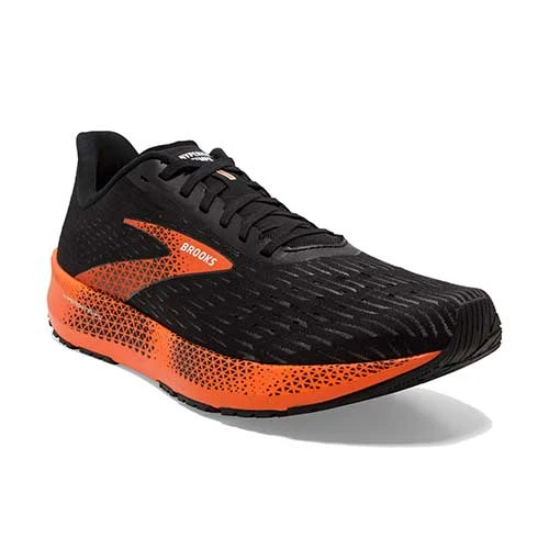 BROOKS Men's Hyperion Tempo Running Shoe- Black/Flame/Grey - Regular (D) 5 BROOKS Men's Hyperion Tempo Running Shoe- Black/Flame/Grey - Regular (D) - Image 3