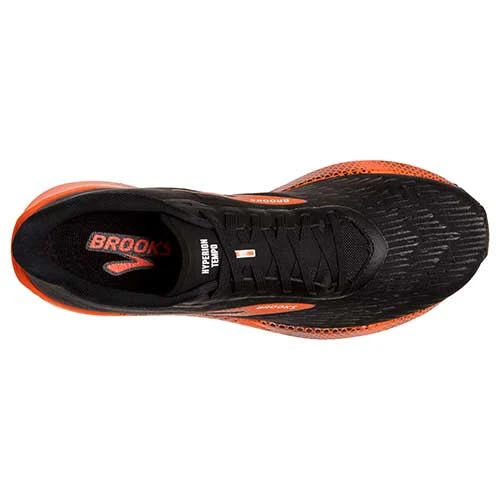 BROOKS Men's Hyperion Tempo Running Shoe- Black/Flame/Grey - Regular (D) 7 BROOKS Men's Hyperion Tempo Running Shoe- Black/Flame/Grey - Regular (D) - Image 5