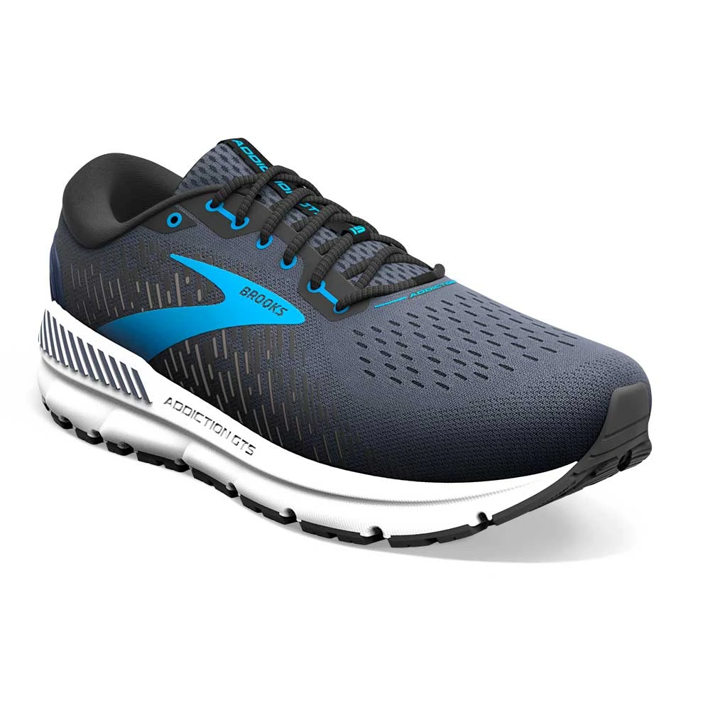 BROOKS Men's Addiction GTS 15 Running Shoe- India Ink/Black/Blue- Narrow (B) 4 BROOKS Men's Addiction GTS 15 Running Shoe- India Ink/Black/Blue- Narrow (B) - Image 2