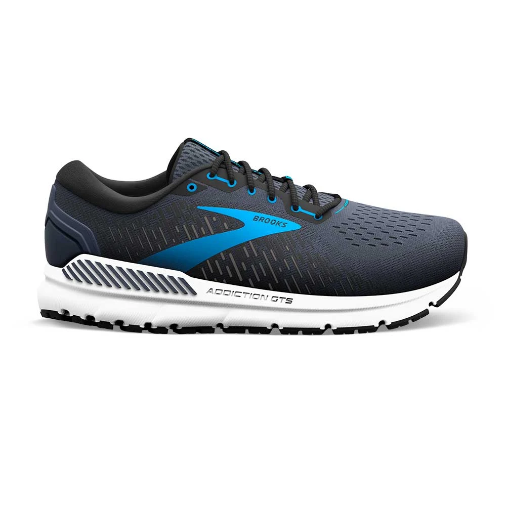 BROOKS Men's Addiction GTS 15 Running Shoe- India Ink/Black/Blue- Narrow (B) 3 BROOKS Men's Addiction GTS 15 Running Shoe- India Ink/Black/Blue- Narrow (B)