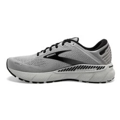 BROOKS Men's Adrenaline GTS 22 Running Shoe- Alloy/Grey/Black - Wide (2E) 11 BROOKS Men's Adrenaline GTS 22 Running Shoe- Alloy/Grey/Black - Wide (2E) -Sport Footwear Shop 110366 012 M Adrenaline GTS 22 2