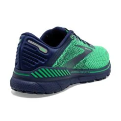 BROOKS Men's Adrenaline GTS 22 Running Shoe- Green/Navy- Regular (D) -Sport Footwear Shop 110366 362 H Adrenaline GTS 22