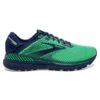 BROOKS Men's Adrenaline GTS 22 Running Shoe- Green/Navy- Regular (D) -Sport Footwear Shop 110366 362 L Adrenaline GTS 22