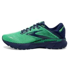 BROOKS Men's Adrenaline GTS 22 Running Shoe- Green/Navy- Regular (D) -Sport Footwear Shop 110366 362 M Adrenaline GTS 22