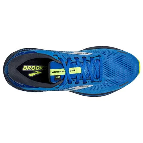 BROOKS Men's Adrenaline GTS 22 Running Shoe - Blue/India Ink/Nightlife - Regular (D) 5 BROOKS Men's Adrenaline GTS 22 Running Shoe - Blue/India Ink/Nightlife - Regular (D) - Image 3