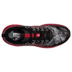 BROOKS Men's Cascadia 16 Trail Running Shoe - Black/Grey/Red - Regular (D) -Sport Footwear Shop 110376 008 O Cascadia 16