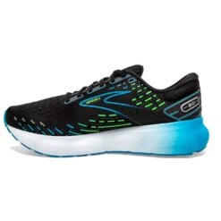 BROOKS Men's Glycerin 20 Running Shoe- Black/Hawaiian Ocean/Green - Regular (D) 11 BROOKS Men's Glycerin 20 Running Shoe- Black/Hawaiian Ocean/Green - Regular (D) -Sport Footwear Shop 110382 006 M Glycerin 20