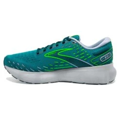 BROOKS Men's Glycerin 20 Running Shoe - Kayaking/Heron/Green Gecko - Regular (D) -Sport Footwear Shop 110382 386 M Glycerin 20