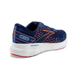 BROOKS Men's Glycerin 20 Running Shoe- Blue Depths/Palace Blue/Orange- Wide (2E) -Sport Footwear Shop 110382 444 H Glycerin 20 e8d20f6b e03c 4ac9 b1d4 5e1042b325e6
