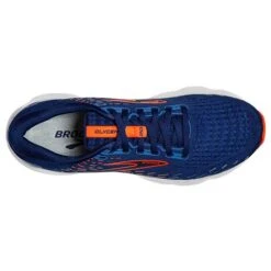 BROOKS Men's Glycerin 20 Running Shoe - Blue Depths/Palace Blue/Orange - Regular (D) -Sport Footwear Shop 110382 444 O Glycerin 20