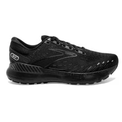 BROOKS Men's Glycerin GTS 20 Running Shoe - Black/Black/Ebony- Wide (2E)