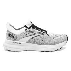 BROOKS Men's Glycerin StealthFit 20 Running Shoe - White/Grey/Black - Regular (D)