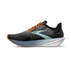 BROOKS Men's Hyperion Max Running Shoe- Black/Grey/Orange Clown Fish - Regular (D) -Sport Footwear Shop 110390 019 M Hyperion Max