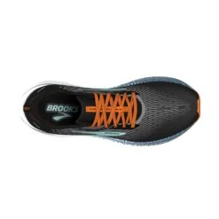 BROOKS Men's Hyperion Max Running Shoe- Black/Grey/Orange Clown Fish - Regular (D) -Sport Footwear Shop 110390 019 O Hyperion Max
