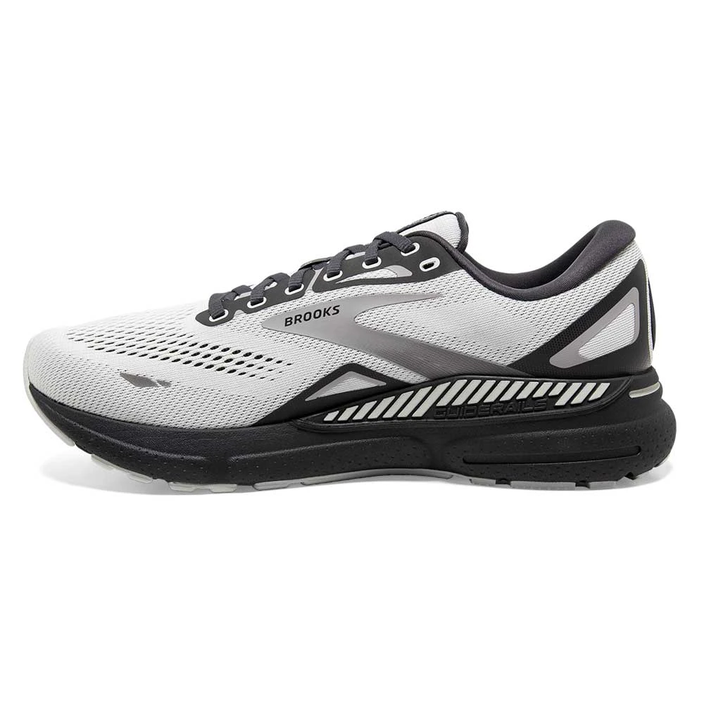 BROOKS Men's Adrenaline GTS 23 Running Shoe - Oyster/Ebony/Alloy- Wide (2E) 6 BROOKS Men's Adrenaline GTS 23 Running Shoe - Oyster/Ebony/Alloy- Wide (2E) - Image 4
