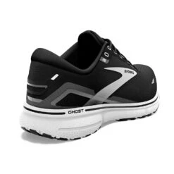 BROOKS Men's Ghost 15 Running Shoe- Black/Blackened Pearl/White- Regular (D) -Sport Footwear Shop 110393 012 H Ghost 15